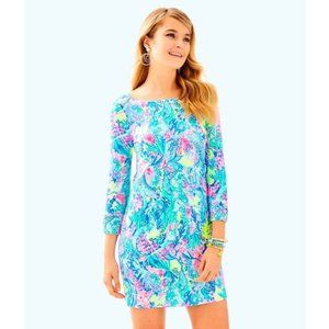 Lilly Pulitzer UPF 50+ Sophie Dress Multi Mermaids Cove